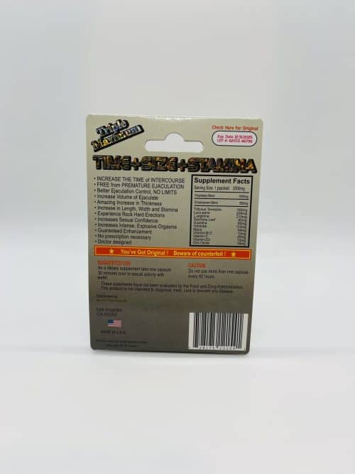 Triplle WIL,D 2000 mg Honey For Men 6 Pack Deal