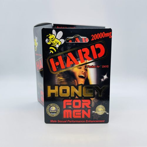 Hard,. Honey for men 24 Count Box