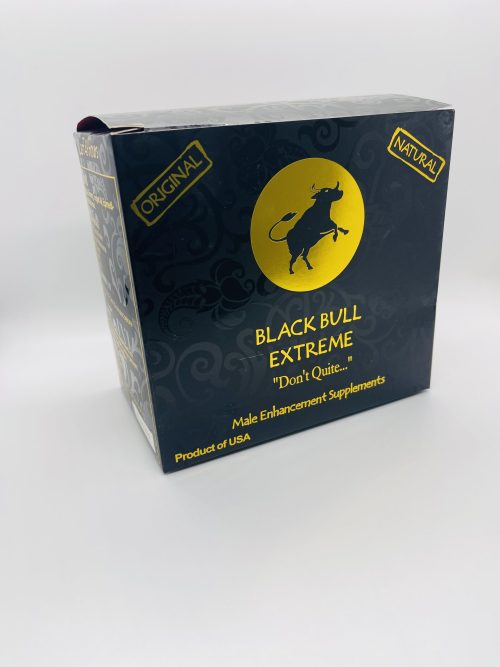 Black,,. Bull,. Honey for Men 12 Pouches Whole Box