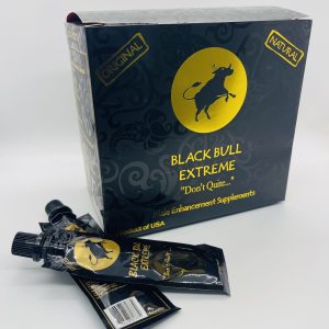 Black,,. Bull,. Honey for Men 12 Pouches Whole Box