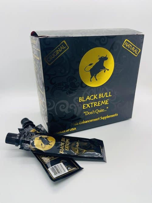 Black,,. Bull,. Honey for Men 12 Pouches Whole Box