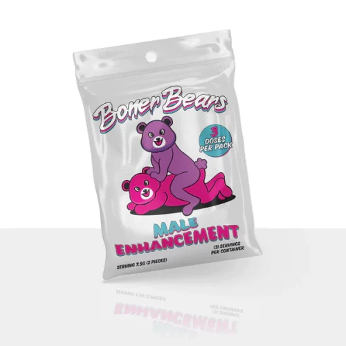 Boner Bears Sexual Enhancement Gummies (1 Pack of 3 Doses)